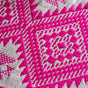 Decorative Cushion Cover And Runner Pink Set Of 3