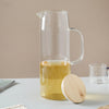 Aesthetic Water Flask - Water jug, glass jug, juice jug | Jug for Dining table & Home decor