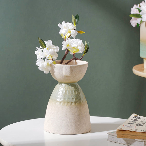 Retro Clay Vase - Flower vase for home decor, office and gifting | Home decoration items