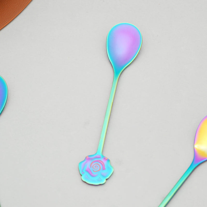 Quirky Steel Spoon Set of 3