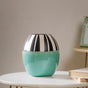 Blue Ceramic Vase - Flower vase for home decor, office and gifting | Home decoration items