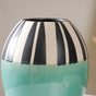 Blue Ceramic Vase - Flower vase for home decor, office and gifting | Home decoration items