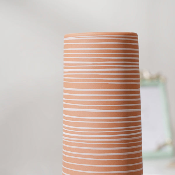 Tall Ceramic Vase - Flower vase for home decor, office and gifting | Home decoration items