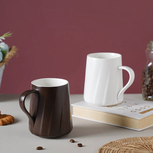 Hot Chocolate Mug 400 ml- Mug for coffee, tea mug, cappuccino mug | Cups and Mugs for Coffee Table & Home Decor