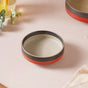 Soboku Dip Bowl Red 200 ml - Bowl, ceramic bowl, dip bowls, chutney bowl, dip bowls ceramic | Bowls for dining table & home decor 
