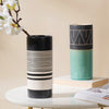 Dual Toned Taper Flower Vase - Ceramic flower vase for home decor, office and gifting | Room decoration items