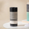 Dual Toned Taper Flower Vase - Ceramic flower vase for home decor, office and gifting | Room decoration items