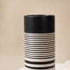 Dual Toned Taper Flower Vase - Ceramic flower vase for home decor, office and gifting | Room decoration items