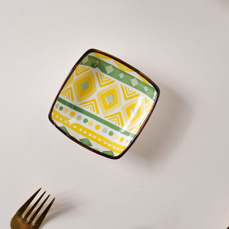 Quirky Printed Ramekin - Bowl,ceramic bowl, snack bowls, curry bowl, popcorn bowls | Bowls for dining table & home decor