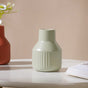 Matte Soft Hued Vase - Flower vase for home decor, office and gifting | Home decoration items