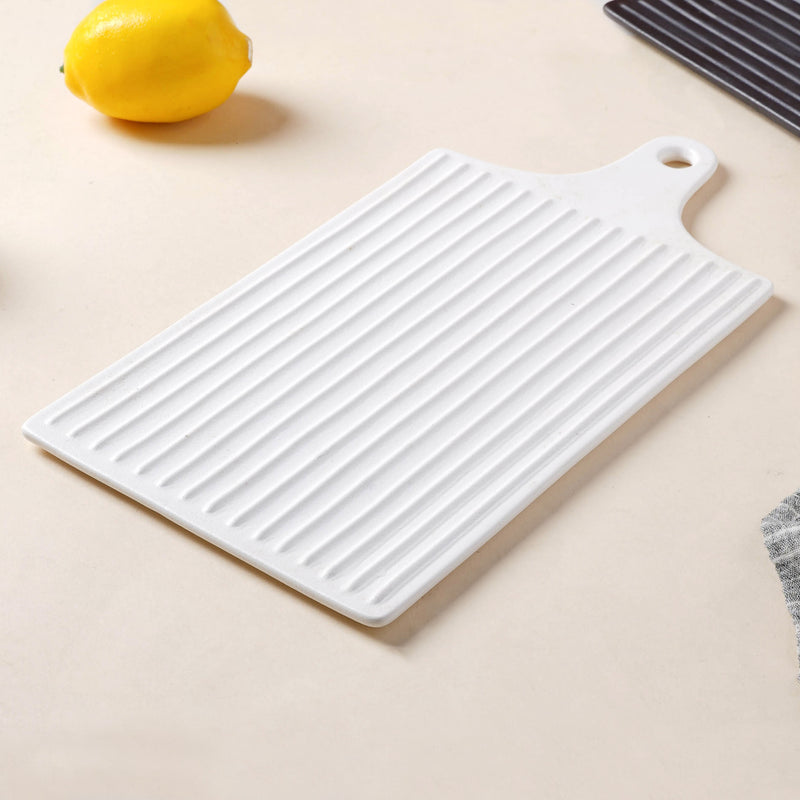 Flat Grill Plate - Ceramic platter, serving platter, fruit platter | Plates for dining table & home decor