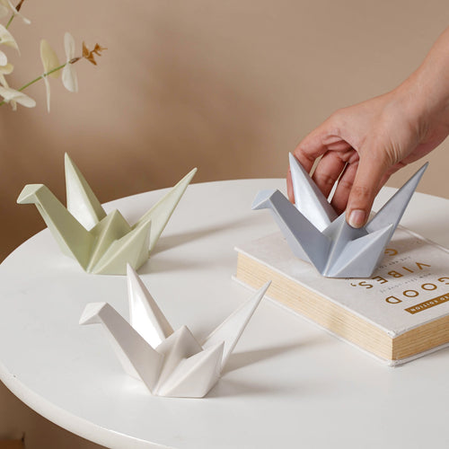 Origami Swan Decor - Showpiece | Home decor item | Room decoration item
