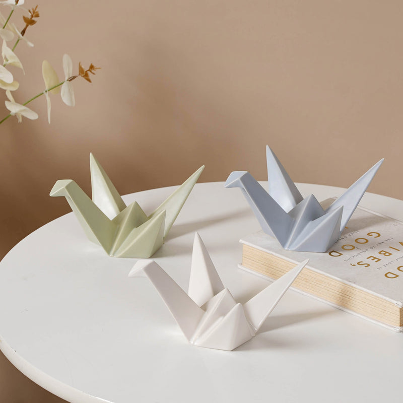 Origami Swan Decor - Showpiece | Home decor item | Room decoration item