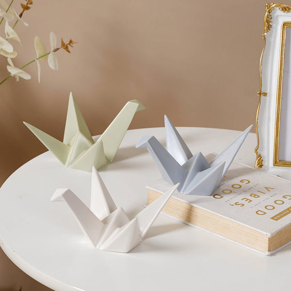 Origami Swan Decor - Showpiece | Home decor item | Room decoration item