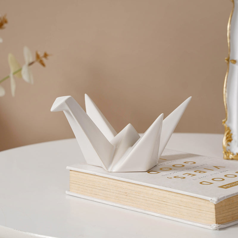Origami Swan Decor - Showpiece | Home decor item | Room decoration item