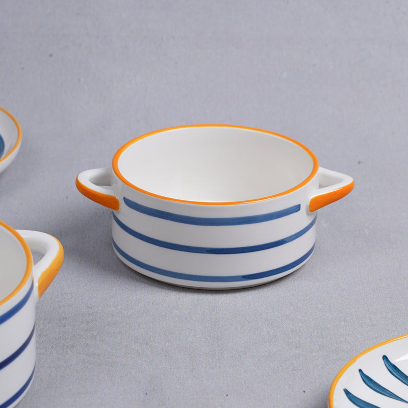 Serving Bowl With Handles Nitori Small - Bowl, ceramic bowl, serving bowls, noodle bowl, salad bowls, bowl for snacks, baking bowls, large serving bowl, bowl with handle | Bowls for dining table & home decor