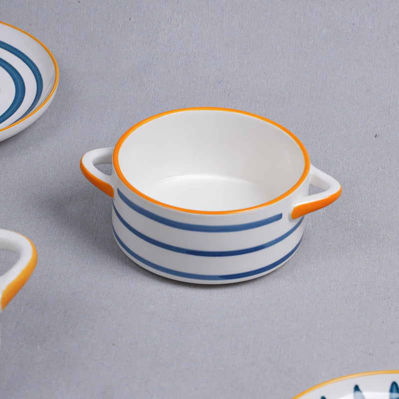 Serving Bowl With Handles Nitori Small - Bowl, ceramic bowl, serving bowls, noodle bowl, salad bowls, bowl for snacks, baking bowls, large serving bowl, bowl with handle | Bowls for dining table & home decor