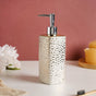 Glittery Gold Ceramic Luxe Soap Dispenser 500 ml