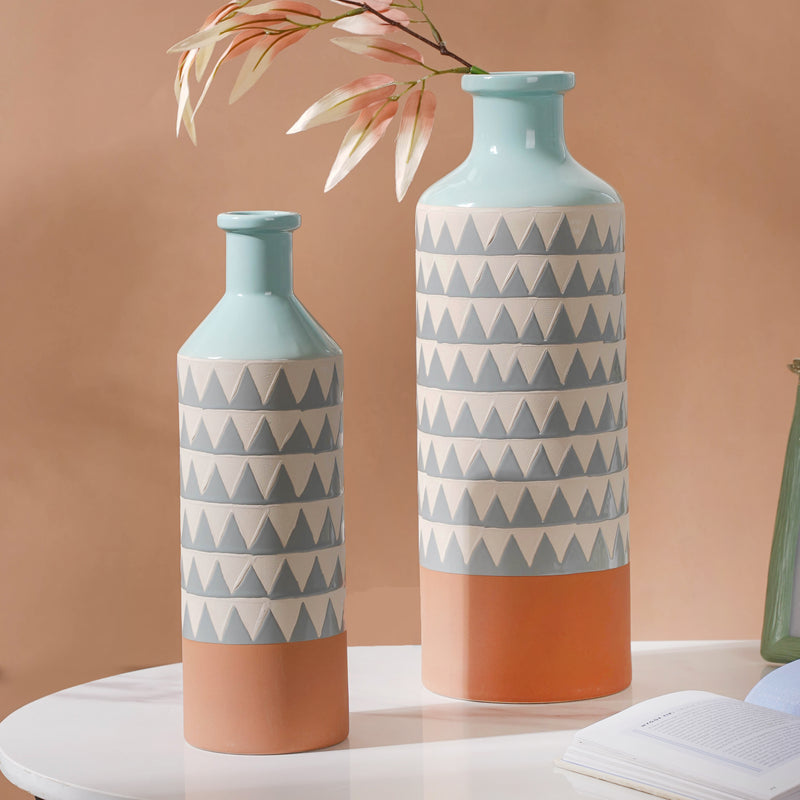 Bottle Vase For Flower - Flower vase for home decor, office and gifting | Home decoration items