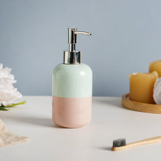 Pastel Ceramic Soap Dispenser 350 ml