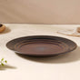 Glazed Ceramic Brown Snack Plate 8.5 Inch - Serving plate, snack plate, dessert plate | Plates for dining & home decor