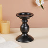 Small Wooden Candle Stand - Pillar candle stand | Home decor