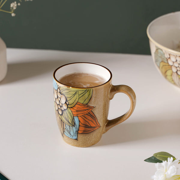 Ikebana Tea Cup 350 ml- Mug for coffee, tea mug, cappuccino mug | Cups and Mugs for Coffee Table & Home Decor