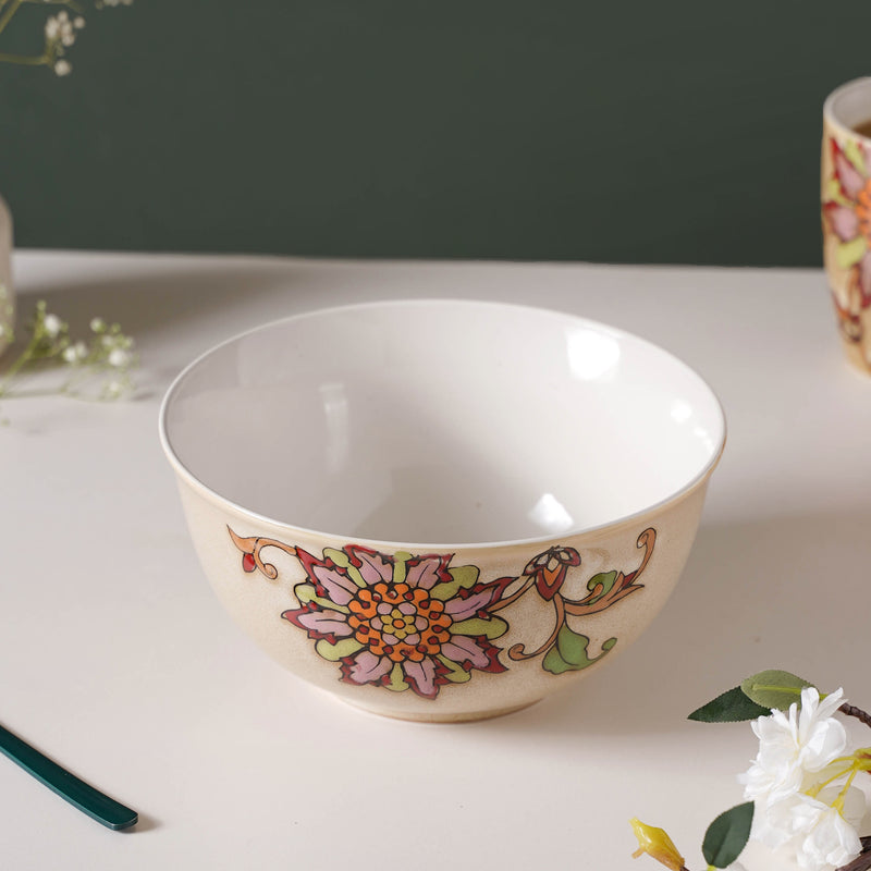 Ikebana Serving Bowl 7.5 Inch 1.8 L - Serving bowls, ceramic serving bowls, serving bowls set, snack bowls, icecream bowls, ceramic bowls