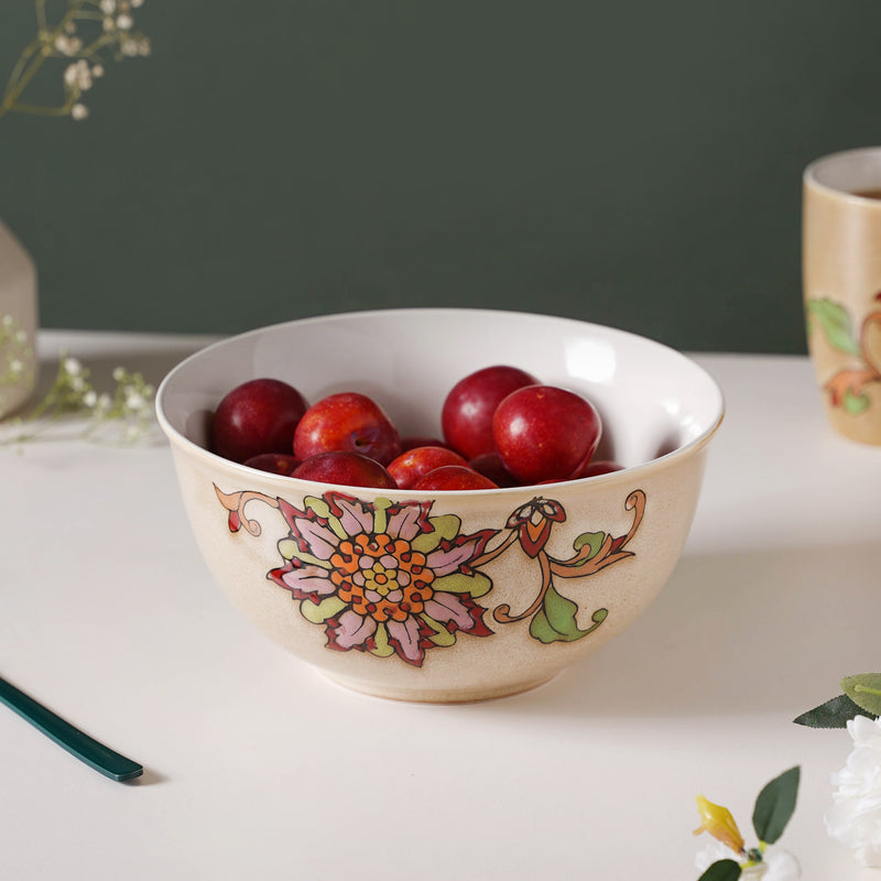 Ikebana Serving Bowl 7.5 Inch 1.8 L - Serving bowls, ceramic serving bowls, serving bowls set, snack bowls, icecream bowls, ceramic bowls
