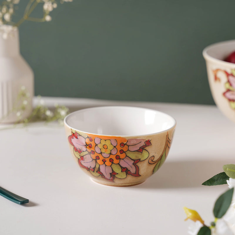 Ikebana Soup Bowl 300 ml - Bowl, soup bowl, ceramic bowl, snack bowls, curry bowl, popcorn bowls | Bowls for dining table & home decor