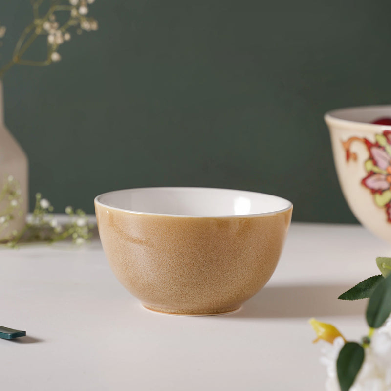 Ikebana Soup Bowl 300 ml - Bowl, soup bowl, ceramic bowl, snack bowls, curry bowl, popcorn bowls | Bowls for dining table & home decor