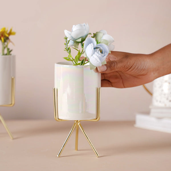 Porcelain Plant Pot