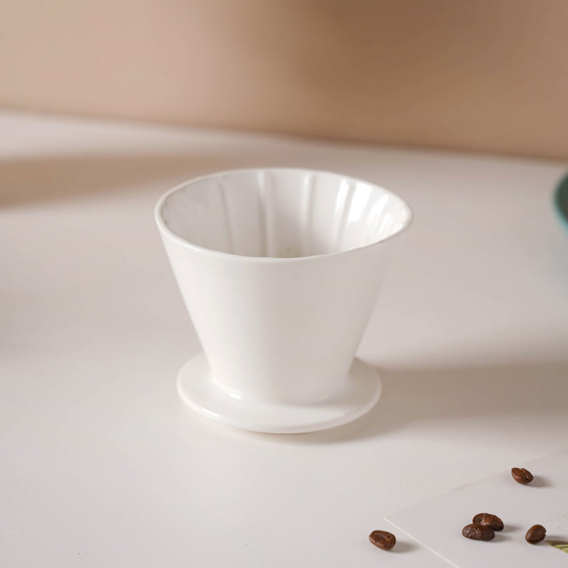 Pour Over Coffee Pot Set Green 400 ml - Coffee pot, coffee strainer, pot set | Coffee pot set for Dining table & Home decor