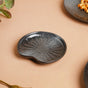 Onyx Finish Stoneware Dessert Plate Black - Serving plate, small plate, snacks plates | Plates for dining table & home decor