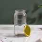 Glass Mason Jar With Gold Lid Set Of 4 950ml - Jar