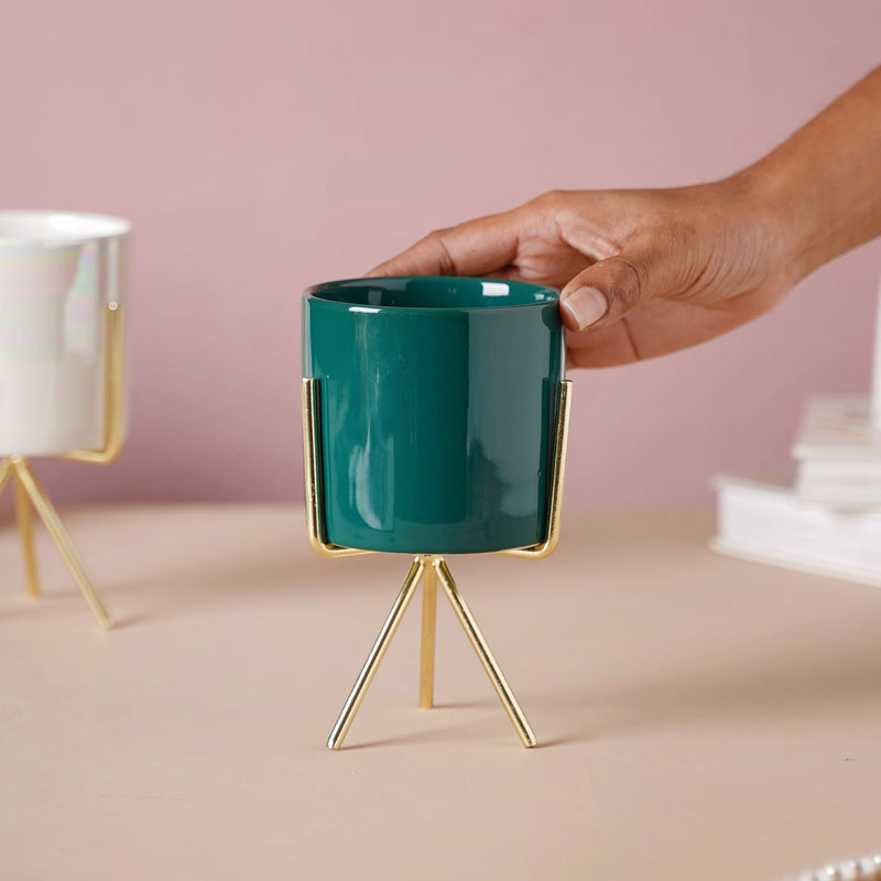 Porcelain Flower Pot - Indoor plant pots and flower pots | Home decoration items