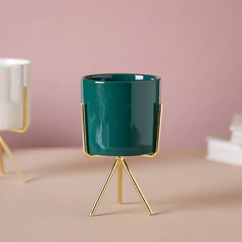 Porcelain Flower Pot - Indoor plant pots and flower pots | Home decoration items