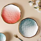 Ombre Ceramic Dinner Plate