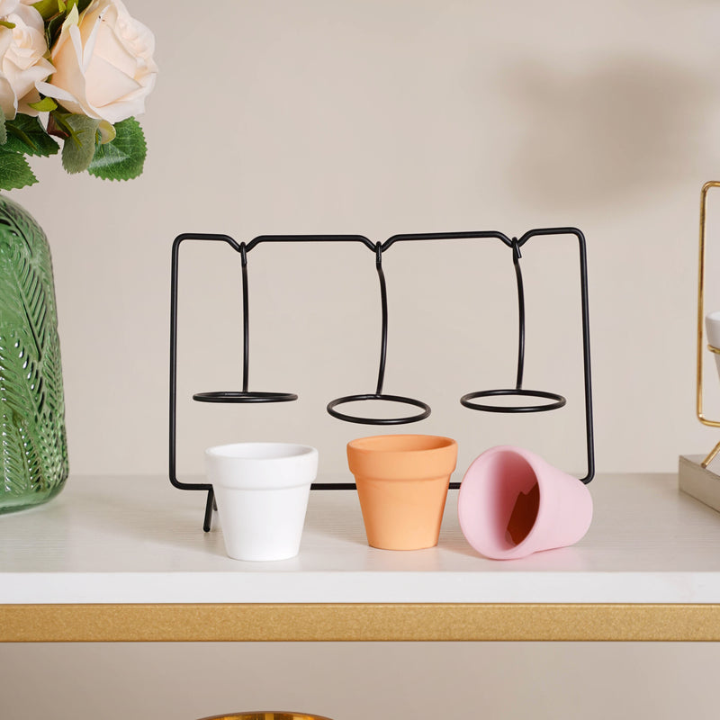 Rectangular Metal Stand Planter - Indoor planters and flower pots | Home decor items