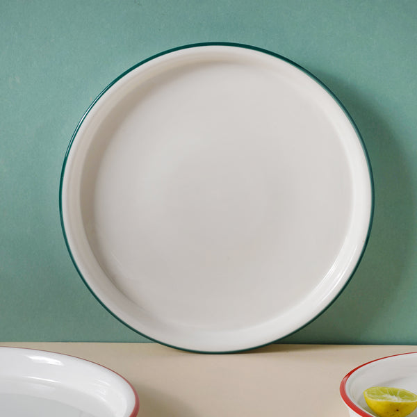 Toujours Dinner Plate - Serving plate, snack plate, ceramic dinner plates| Plates for dining table & home decor