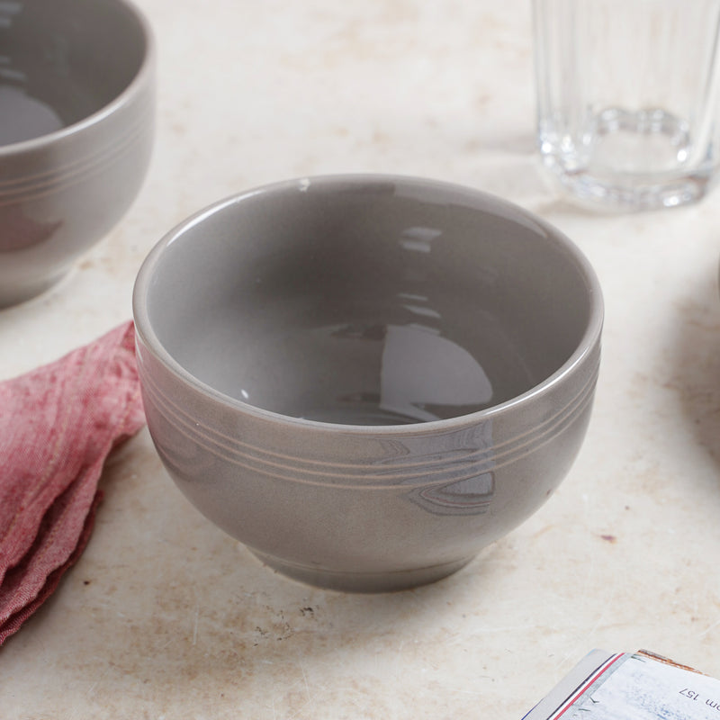 Ceramic Clay Bowl - Bowl, soup bowl, ceramic bowl, snack bowls, curry bowl, popcorn bowls | Bowls for dining table & home decor