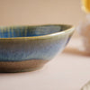 Boracay Organic Shaped Snack Bowl Blue 300 ml - Bowl, ceramic bowl, snack bowls, curry bowl, popcorn bowls | Bowls for dining table & home decor