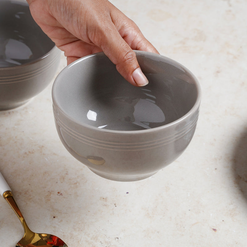 Ceramic Clay Bowl - Bowl, soup bowl, ceramic bowl, snack bowls, curry bowl, popcorn bowls | Bowls for dining table & home decor