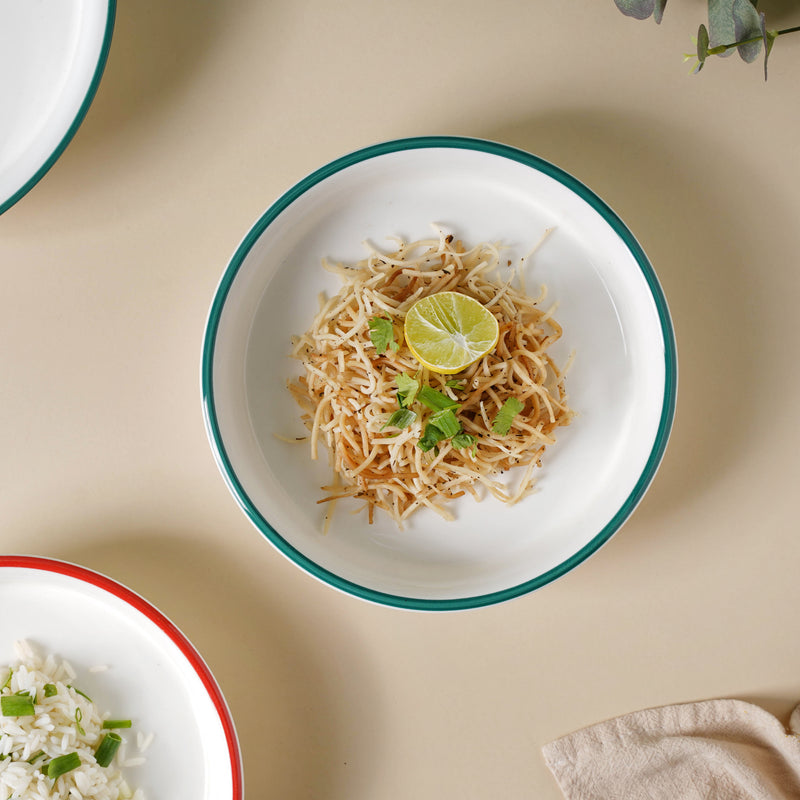 Toujours Deep Dish - Serving plate, pasta plate, lunch plate, deep plate | Plates for dining table & home decor