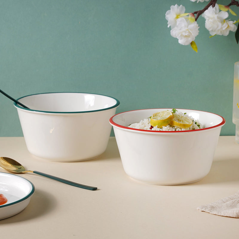 Toujours Serving Bowl - Bowl, ceramic bowl, serving bowls, noodle bowl, salad bowls, bowl for snacks, large serving bowl | Bowls for dining table & home decor