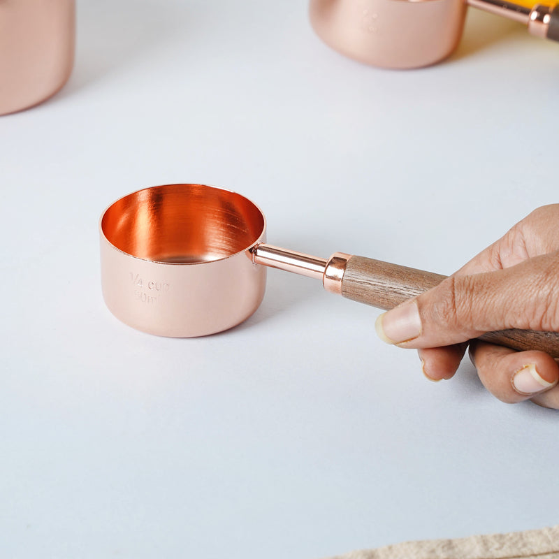 Rose Gold Measuring Spoon Set - Kitchen Tool