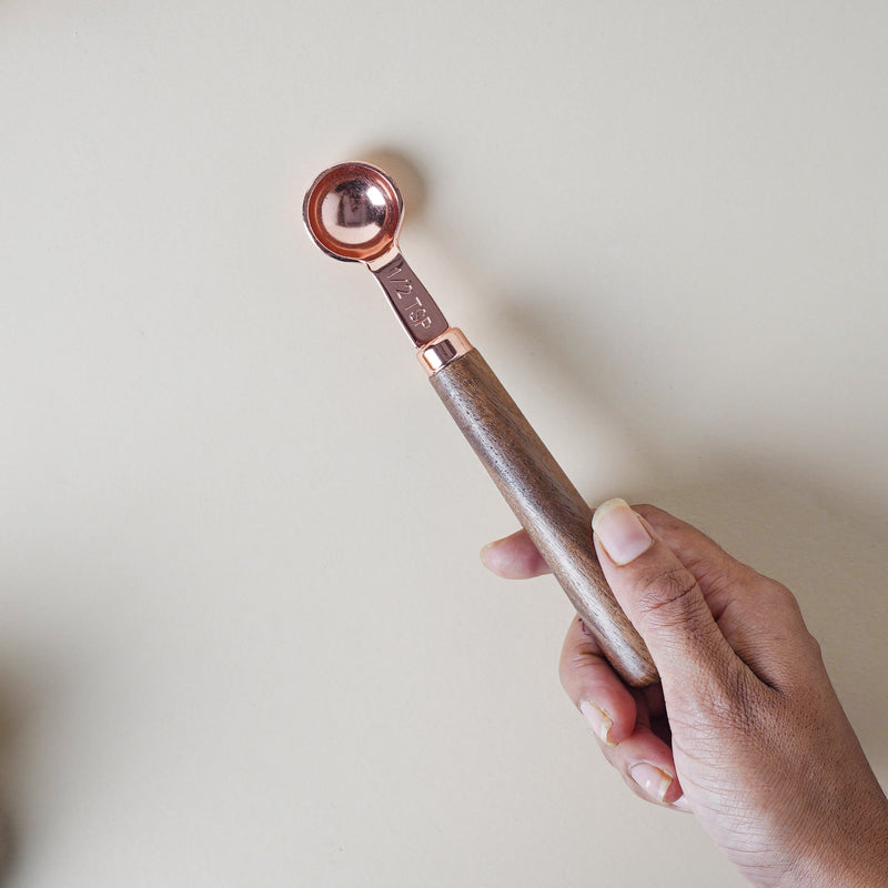 Gold Measuring Spoon Set - Kitchen Tool