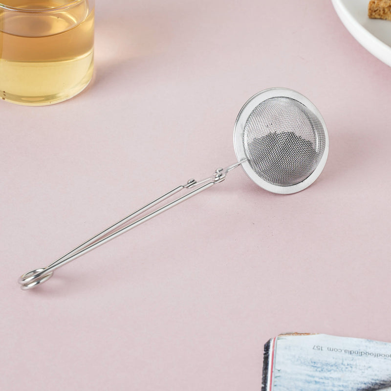 Long Handle Tea Filter - Filter, kitchen tool, steel strainer | Filter for Tea & Home decor