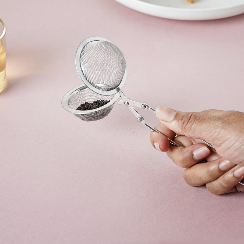 Long Handle Tea Filter - Filter, kitchen tool, steel strainer | Filter for Tea & Home decor