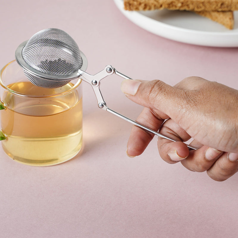 Long Handle Tea Filter - Filter, kitchen tool, steel strainer | Filter for Tea & Home decor